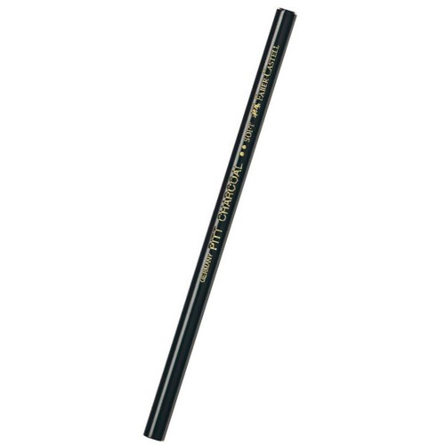 파버카스텔 PITT 천연목탄펜슬 117411 낱개 콩테 콘테 목탄 목탄연필