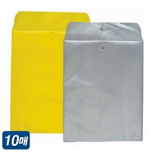 비닐 서류봉투 A4 (10장) 똑닥이 PP 서류 봉투