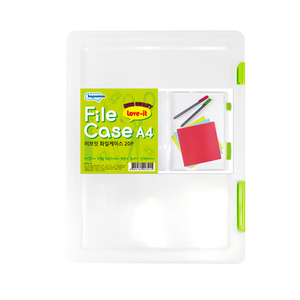 카파맥스 A4 러브잇 화일케이스(중)2cm K75200 파일 박스 레고정리